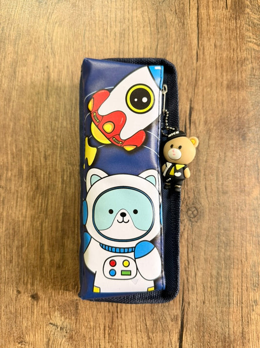 Cute Pencil case for Boys & Girls Large Capacity, Pen Pencil Pouch Multifunctional Stationery Organizer for School | Set of 2|