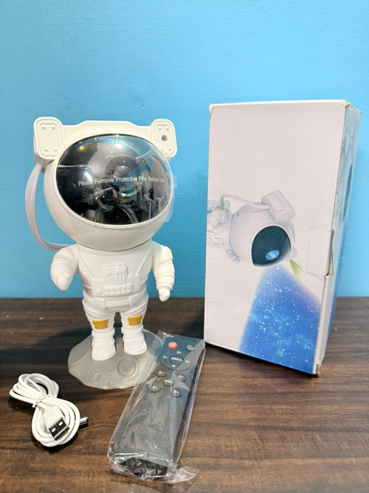 Astronaut Star Projector 🌠 360° Rotating Nebula Light with Remote & Timer. Aesthetic Decor for Rooms, Bedrooms & Hall. Out-of-this-world vibes!
