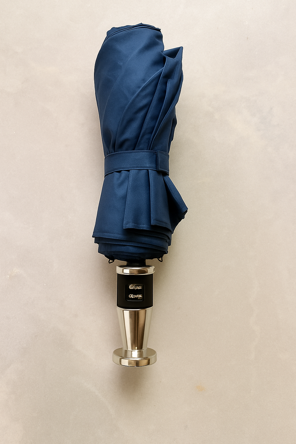 Auto Open-Close Compact Royal Umbrella – Windproof, UV Protection, Lightweight & Foldable. 3-Fold design with anti-slip handle. Perfect for travel, rain & sun protection.