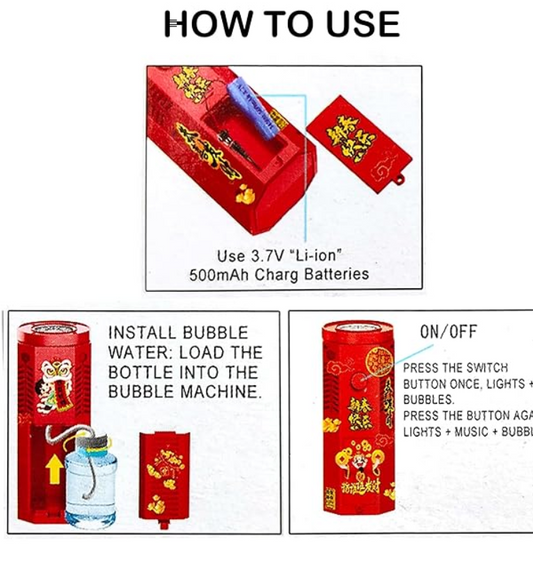 Rechargeable Portable Electric Bubble Machine with Light & Music – Perfect for parties, playtime & outdoor fun. Easy to use, kid-friendly & entertaining with nonstop bubbles, lights, and cheerful tunes!