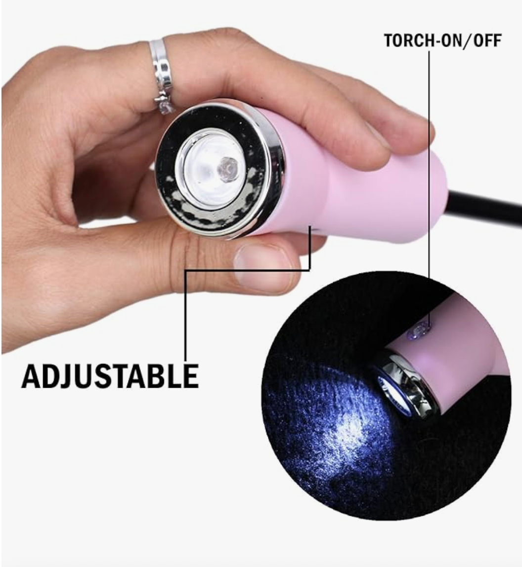 Auto Open/Close Umbrella with LED Torch Handle | Big Size Windproof, Water-Resistant, Lightweight & Compact | Durable, Stylish, UV Protection, Rain And Sun Protection