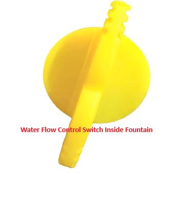 Buddha Water Fountain. Featuring a Water Flow Control Switch and Waterproof LED Light, it’s Perfect for Home, Office, or Garden Decor (2.5 ft)(30 Inch) (Golden)