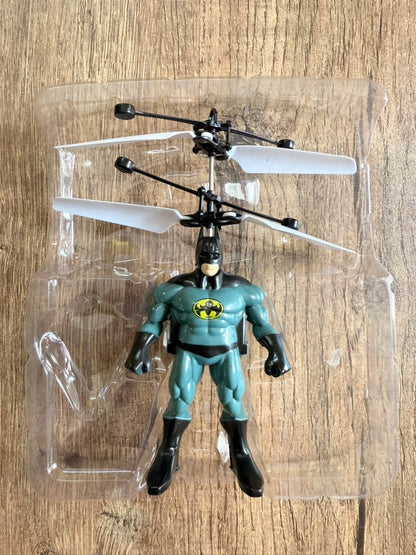 Flying Hero Bat-Man Toy! Equipped with Intelligent Fall-Sensing Technology and Rechargeable.
