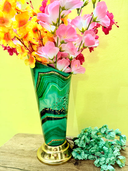 Premium, Heavyweight, and Elegantly Crafted for a Sophisticated Touch. Perfect for Floral displays or as a Stunning standalone décor Piece- Metal- 20 inches
