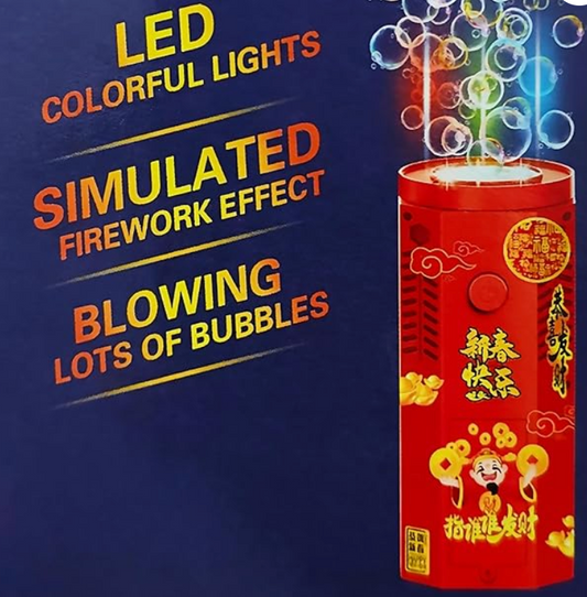Rechargeable Portable Electric Bubble Machine with Light & Music – Perfect for parties, playtime & outdoor fun. Easy to use, kid-friendly & entertaining with nonstop bubbles, lights, and cheerful tunes!