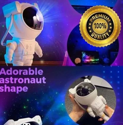 Astronaut Star Projector 🌠 360° Rotating Nebula Light with Remote & Timer. Aesthetic Decor for Rooms, Bedrooms & Hall. Out-of-this-world vibes!