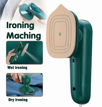Fast-heat micro steam iron for dry & wet ironing. Lightweight, compact & powerful wrinkle remover—ideal for home & office use