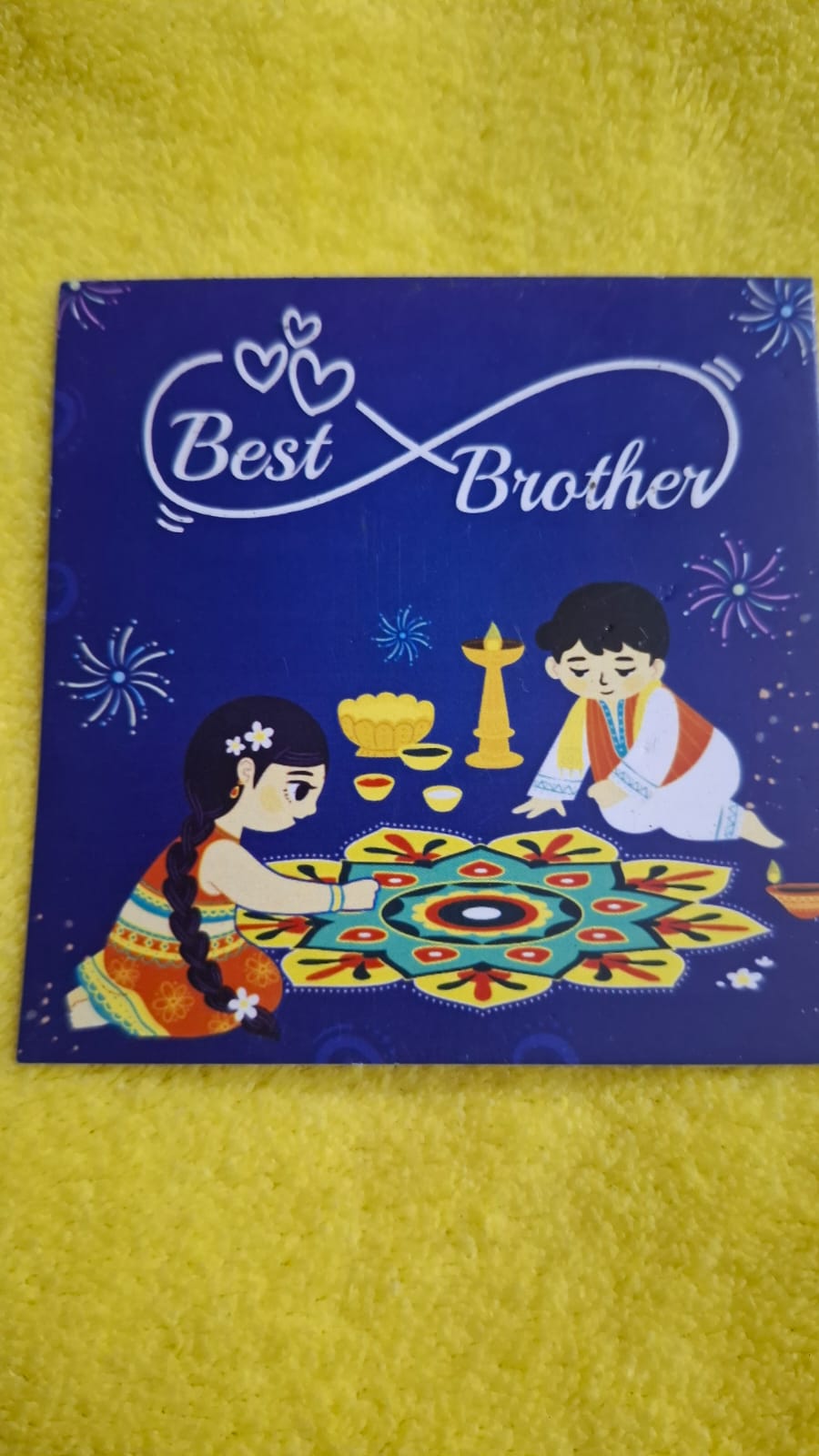 Rakhi For Brother and Bhabhi, Peacock design, Couple Lumba Set of 2 for Rakshabandhan I Combo Pair, Kundan For Men, Bhai, Women, Girls with Roli, Tika and Chawal